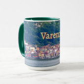 Mug Varenna, Lac de Côme, Italie (Devant gauche)