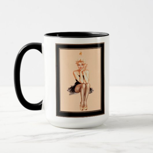 Mug Varga Girl Cover Art par Alberto Vargas (Gauche)