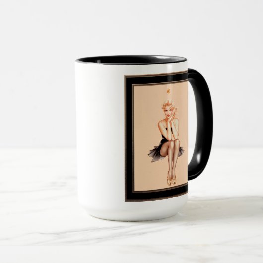 Mug Varga Girl Cover Art par Alberto Vargas (Devant droit)