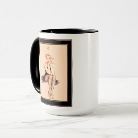 Mug Varga Girl Cover Art par Alberto Vargas (Devant gauche)