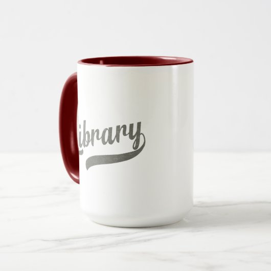 Mug Variabilité aléatoire - Bibliothèque (Devant gauche)