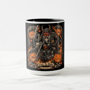Mug Variation I En Selle Pour Rouler, Samouraï Oni Rou
