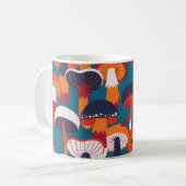 Mug Variété de champignons, illustration vintage sans (Devant gauche)