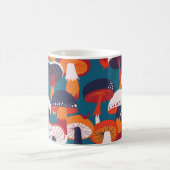 Mug Variété de champignons, illustration vintage sans (Centre)