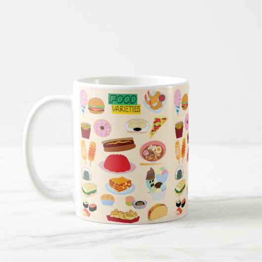 Mug Variétés de nourriture (Gauche)
