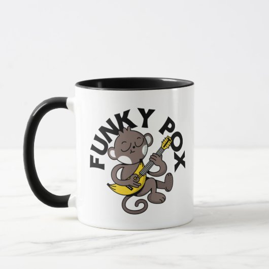 Mug Variole du singe Funky Pox (Gauche)