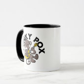 Mug Variole du singe Funky Pox (Devant gauche)