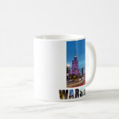 Mug Varsovie Pologne Créez votre propre photo de vacan (Devant droit)