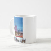 Mug Varsovie Pologne Créez votre propre photo de vacan (Devant gauche)