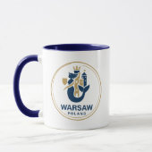 Mug Varsovie Pologne Europe (Gauche)