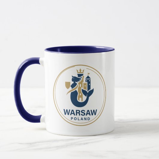 Mug Varsovie Pologne Europe (Gauche)