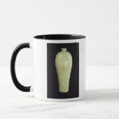 Mug Vase à juin "Meiping" avec un lustre bleu-vert (Gauche)