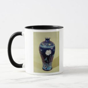 Mug Vase à Ming avec la décoration de trois couleurs