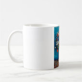 Mug Vase avec Cornflowers et Poppies, Van Gogh (Gauche)
