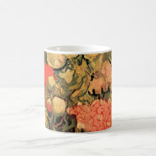 Mug Vase avec des rose trémières par Vincent van Gogh