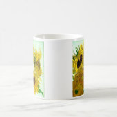 Mug Vase avec douze tournesols, beaux-arts de Van Gogh (Centre)
