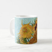 Mug Vase avec douze tournesols par Van Gogh (Devant gauche)
