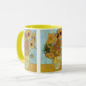 Mug Vase avec douze tournesols par Vincent van Gogh (Devant gauche)