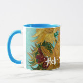 Mug Vase avec douze tournesols par Vincent Van Gogh (Gauche)