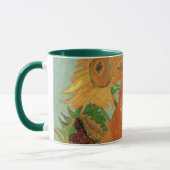 Mug Vase avec douze tournesols par Vincent van Gogh (Gauche)