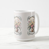 Mug Vase Avec Floraux Croissance Avec Citation Grace (Devant droit)