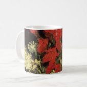 Mug Vase avec Gladioli, oeillets de Vincent van Gogh (Devant gauche)