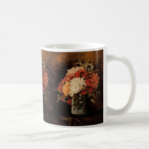Mug Vase avec oeillets par Vincent van Gogh