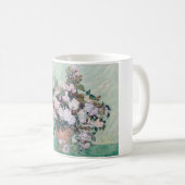 Mug Vase avec roses roses roses, Van Gogh (Devant droit)