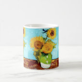 Mug Vase avec trois tournesols (1888) Vincent Van Gogh (Centre)