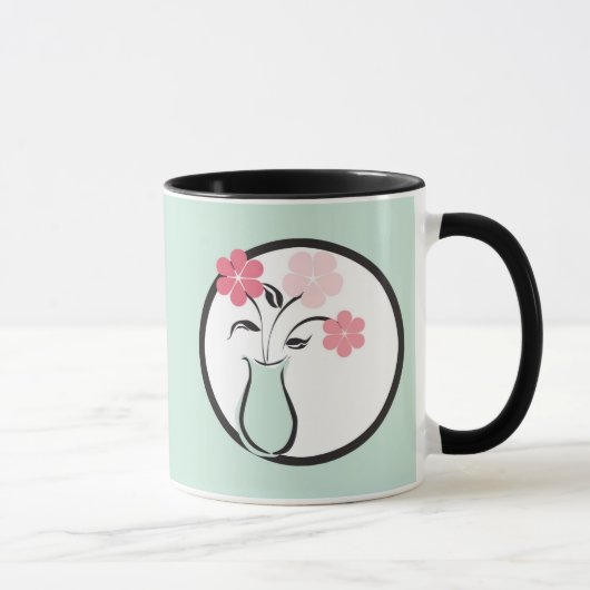 Mug Vase de fleurs (Droite)