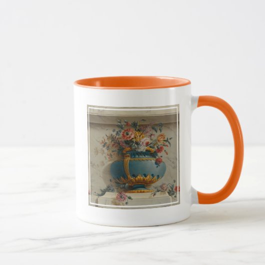 Mug Vase de fleurs dans un créneau (Droite)