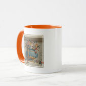 Mug Vase de fleurs dans un créneau (Devant gauche)