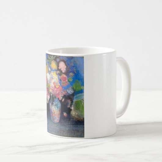 Mug Vase de fleurs, Redon (Devant droit)