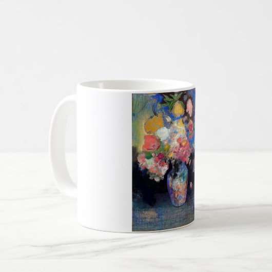 Mug Vase de fleurs, Redon (Devant gauche)