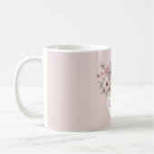 Mug Vase de fleurs roses violettes (Gauche)