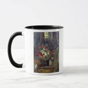 Mug Vase de fleurs sur une console, 1848-49