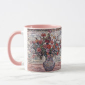Mug Vase de fleurs, Zinnias de Maurice Prendergast (Gauche)