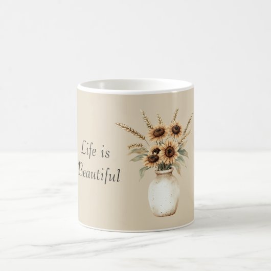 Mug Vase de tournesols (Centre)