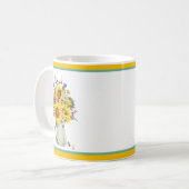 Mug Vase de tournesols  (Devant gauche)