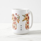 Mug Vase multicouleurs personnalisées (Devant droit)