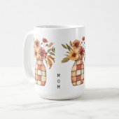 Mug Vase multicouleurs personnalisées (Devant gauche)