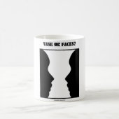 Mug Vase ou visages ? (Illusion optique) (Centre)