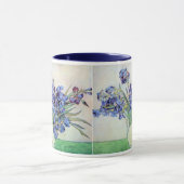 Mug Vase Still Life avec Irises par Vincent van Gogh (Centre)