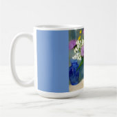 Mug Vase tranquille des fleurs Imprimer (Gauche)