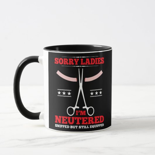 Mug Vasectomie amusante chez les hommes Vasectomie de  (Gauche)