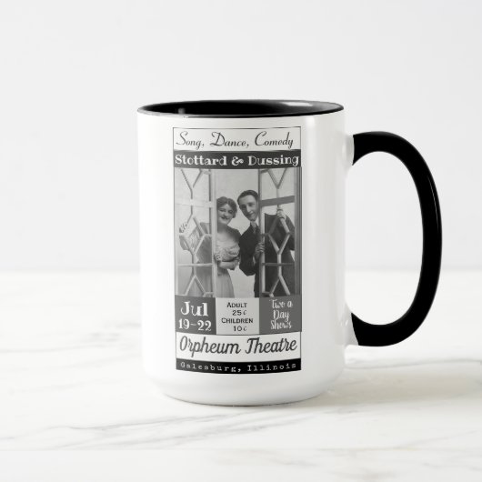 Mug Vaudeville Show, Stottard & Dussing, T-Shirt (Droite)