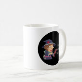 Mug Vaudou sorcière drôle (Devant droit)
