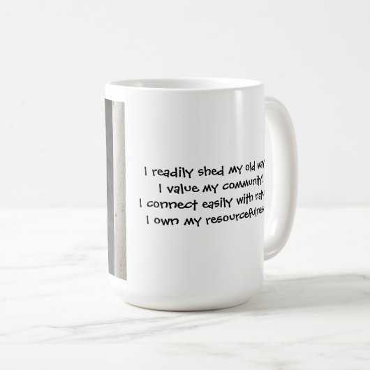 Mug vautour (Devant droit)