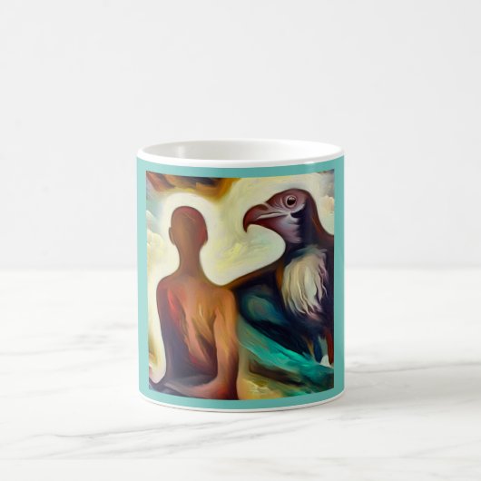 Mug Vautour animal de l'Esprit 2 (Centre)