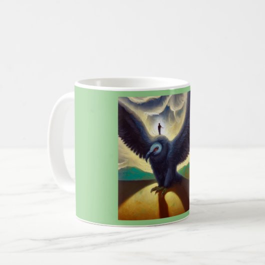 Mug Vautour animal de l'esprit 3 (Devant gauche)